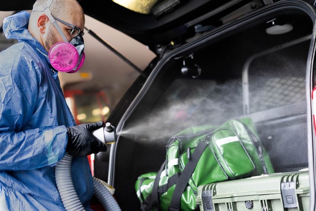 coronavirus disinfecting