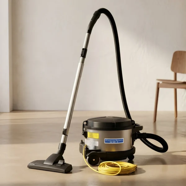 EuroClean 4 gallon HEPA vacuum in a living room